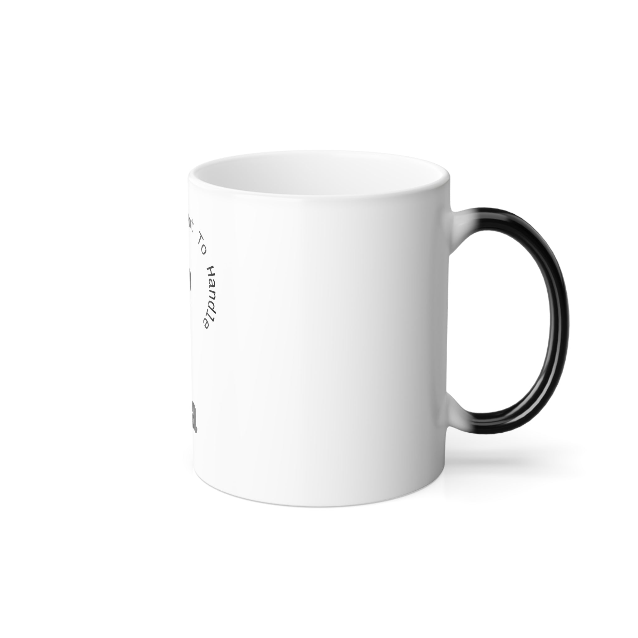 “Sippin' Hot Tea” Color Morphing Mug, Modern Coffee Cup for Tea Lovers, Unique Gift for Her, Fun Kitchen Decor, Vibrant Mug for Hot Beverages