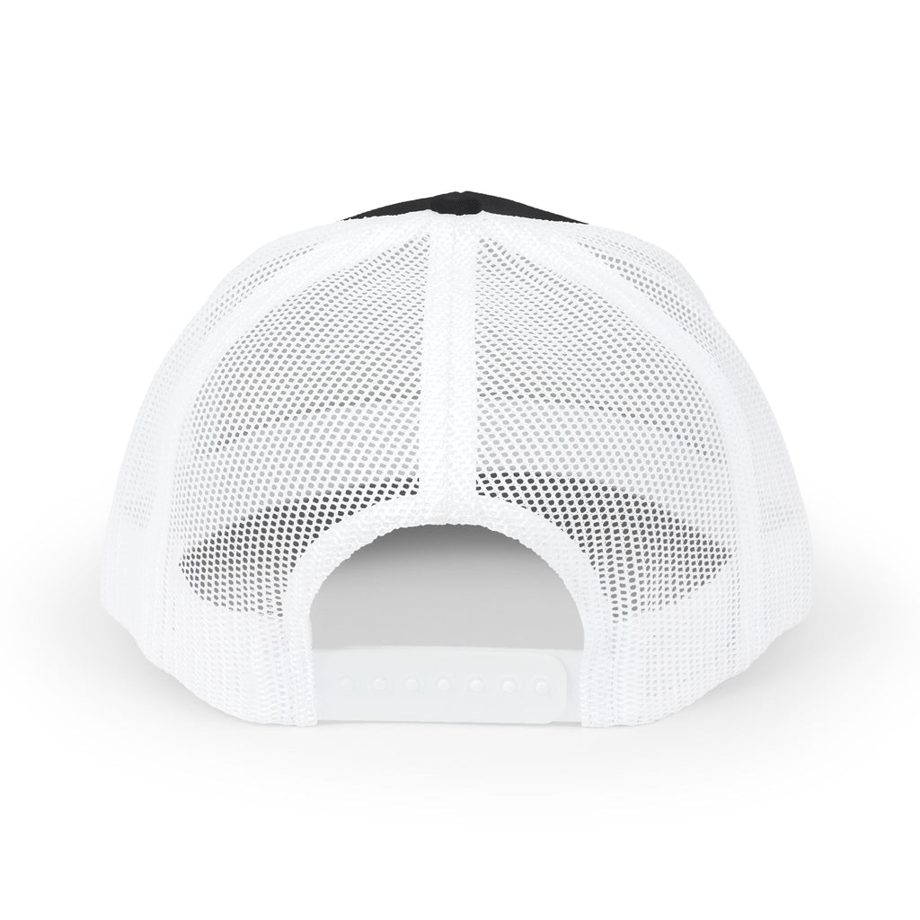"White Sands Beach" - Snapback Trucker Cap - Perfect for Summer, Vacation, or Outdoor Events, Casual Style, Unisex Accessories, Gift Idea