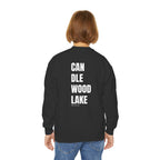 Youth-(XS-XL) "Catch Me At" (Front) "Candlewood Lake" (Back)- Unisex Crewneck Sweatshirt