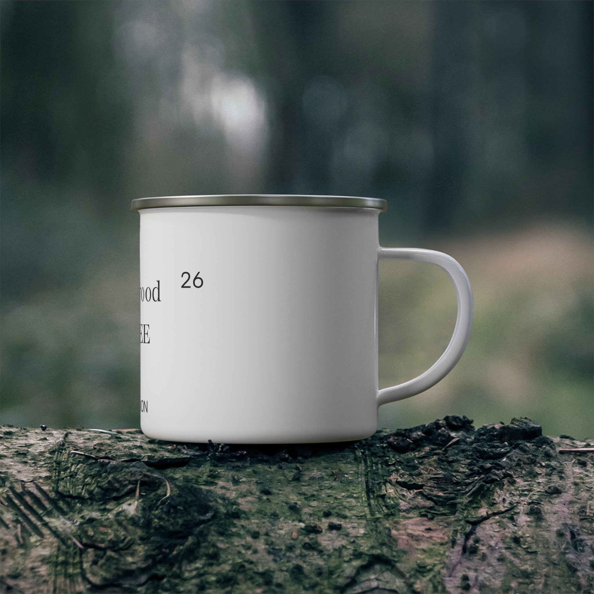 "Candlewood Coffee Club-Lake Edition"- Enamel Camping Mug | Outdoor Adventure Gift, Coffee Lovers, Camping Gear, Lake Edition