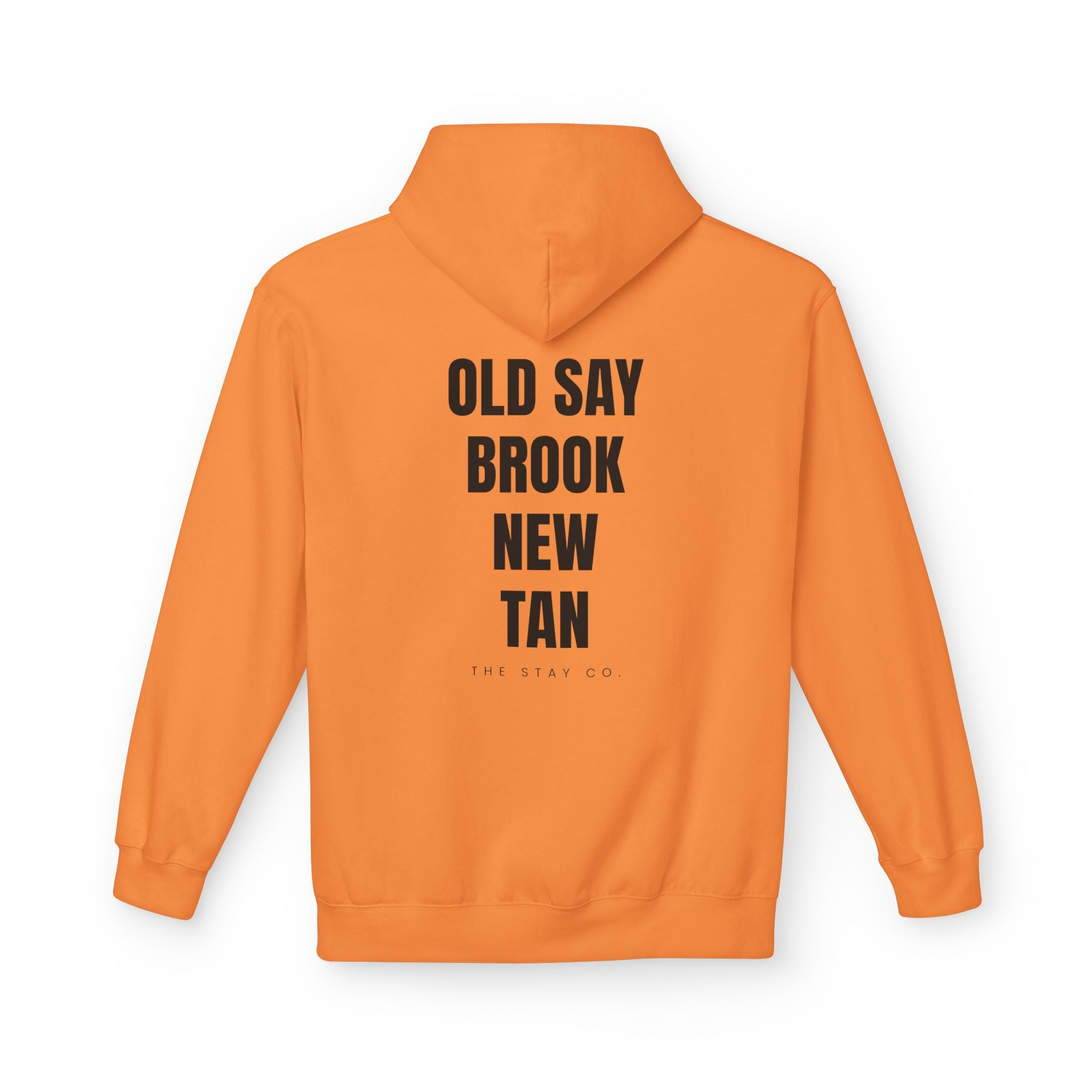 Adult- "Out Of Office" (Front) "Old Saybrook New Tan" (Back) - Hoodie