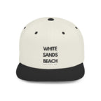 White Sands Beach Snapback Hat