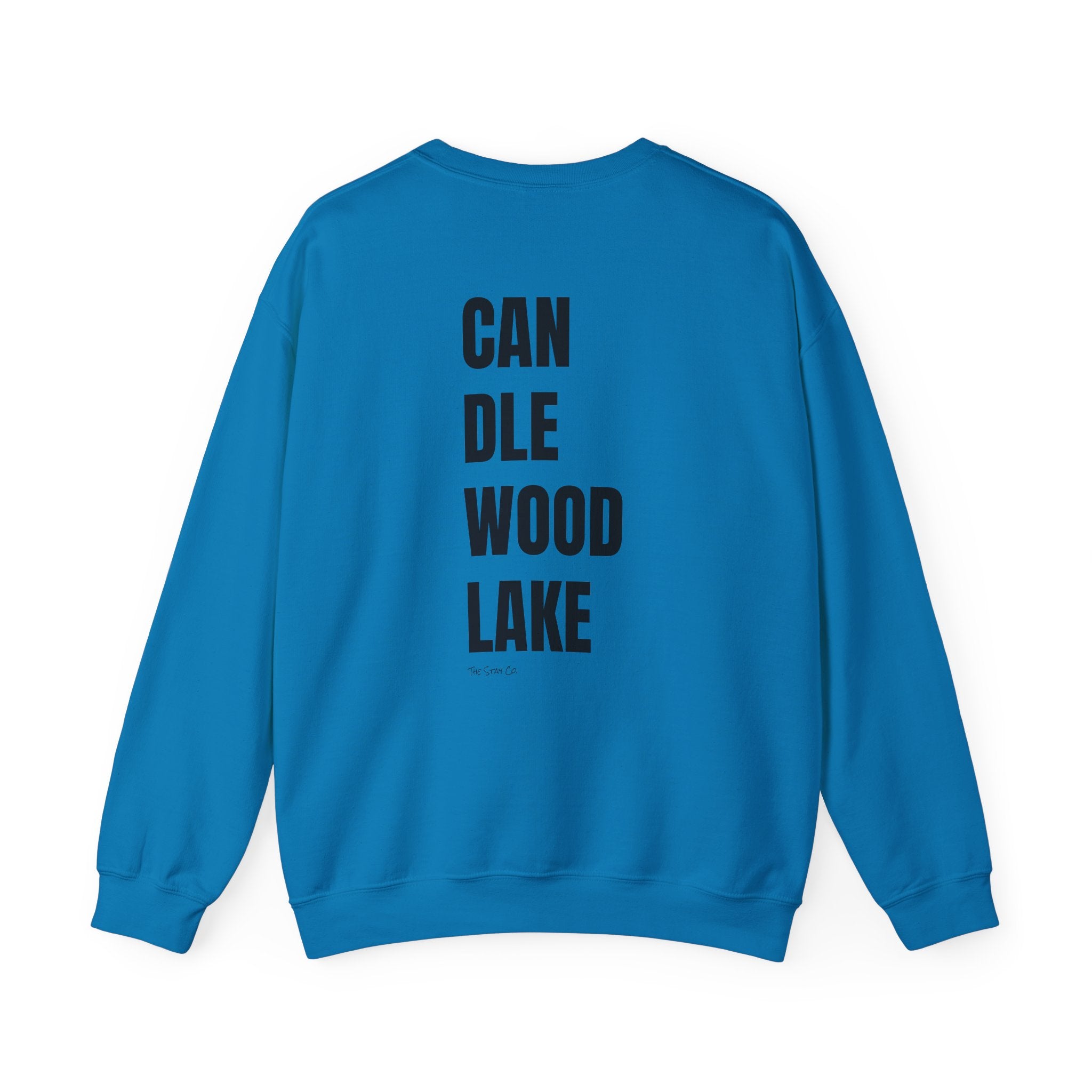 Catch me at.. Candlewood Lake Crewneck (Back Text)