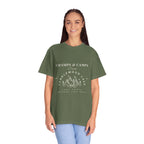"Champs & Camps" -Camp Themed Bachelorette or Wedding Tee,  Bride Shirt, Last Trail Before The Veil, Bachelorette Party Gift, Summer Vacation Wear, [...]