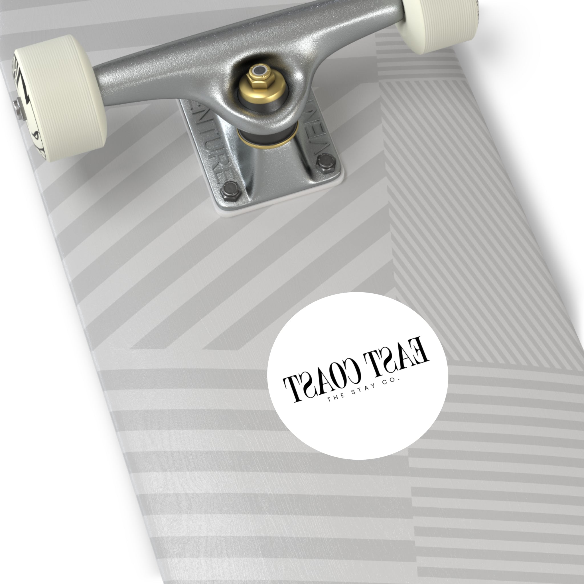 East Coast Round Stickers