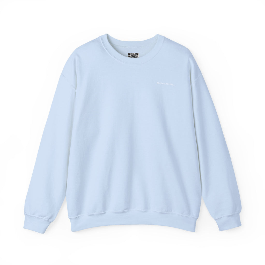 Adult- "Born for this"- (Front)  "In My Lake Era" (Back)- White Writing- Unisex Crewneck Sweatshirt