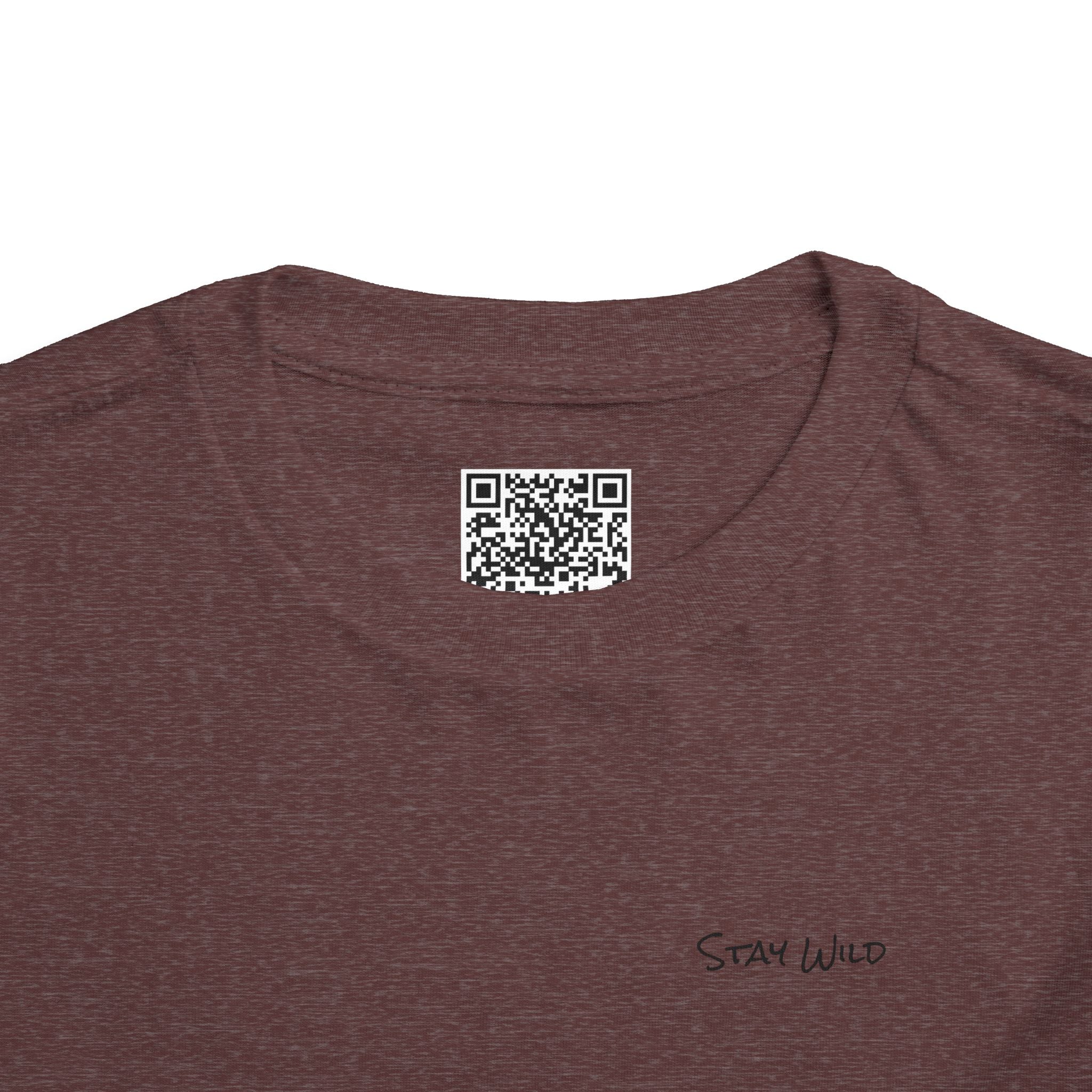 Toddler (2T-5T)- "Stay Wild" (Front) "Walk. Run. Wakeboard." (Back) -Short Sleeve Tee