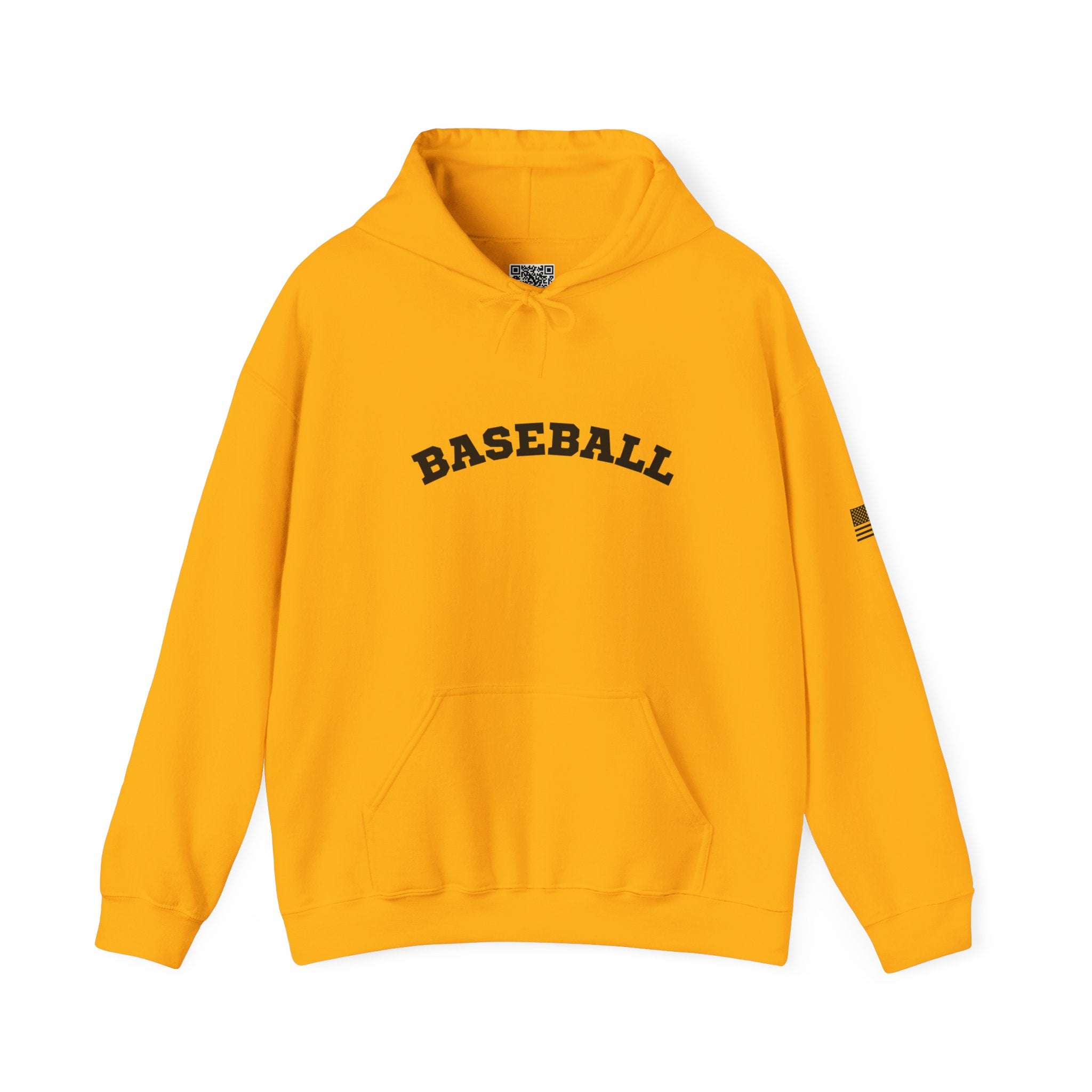Adult Unisex Hoodie - "Baseball" -Choose Your Color-Cozy Sweatshirt for Fans or Parents, Unisex Sports Apparel, Perfect Gift for Game Day, Casual Wear for Athletes