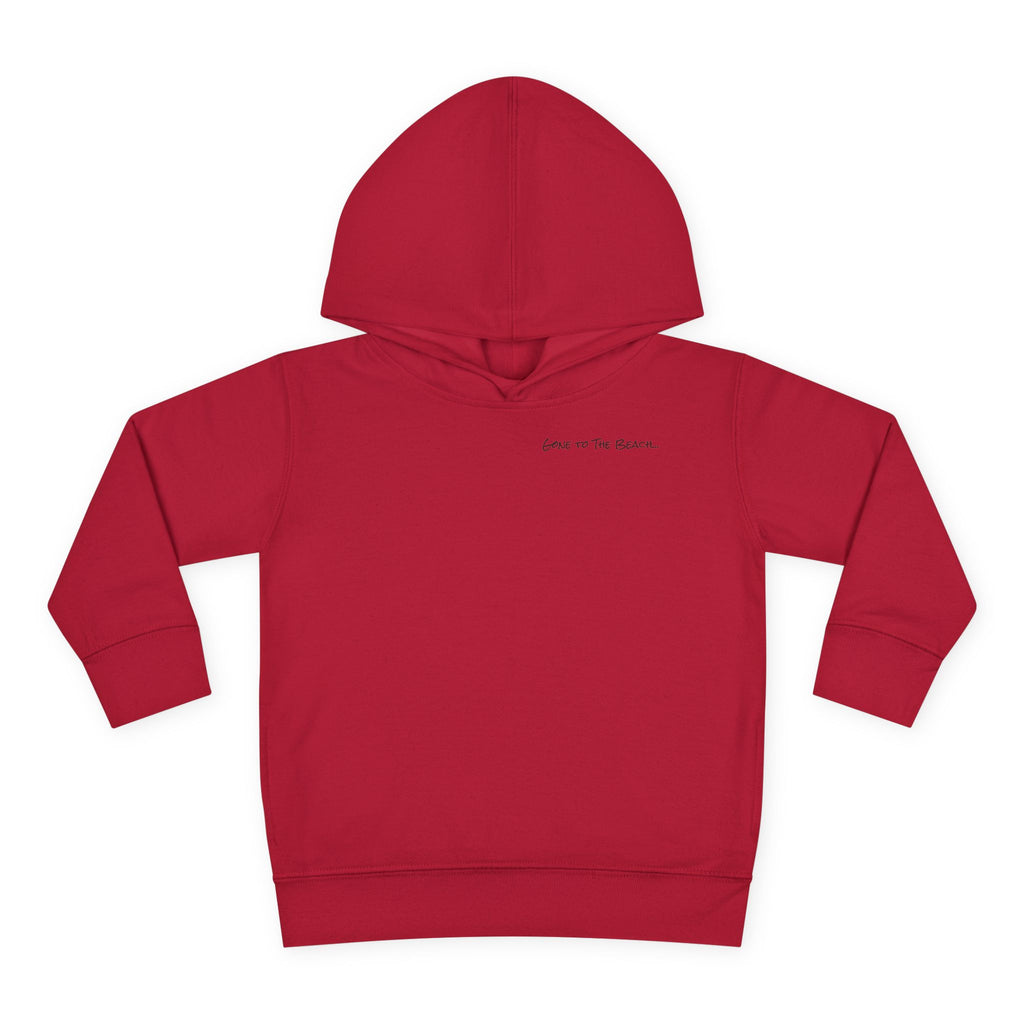 Toddler (2T-6T)- "Gone To The Beach" (Front) "Send Snax & Sunscreen, Old Saybrook, CT"- (Back)- Hoodie
