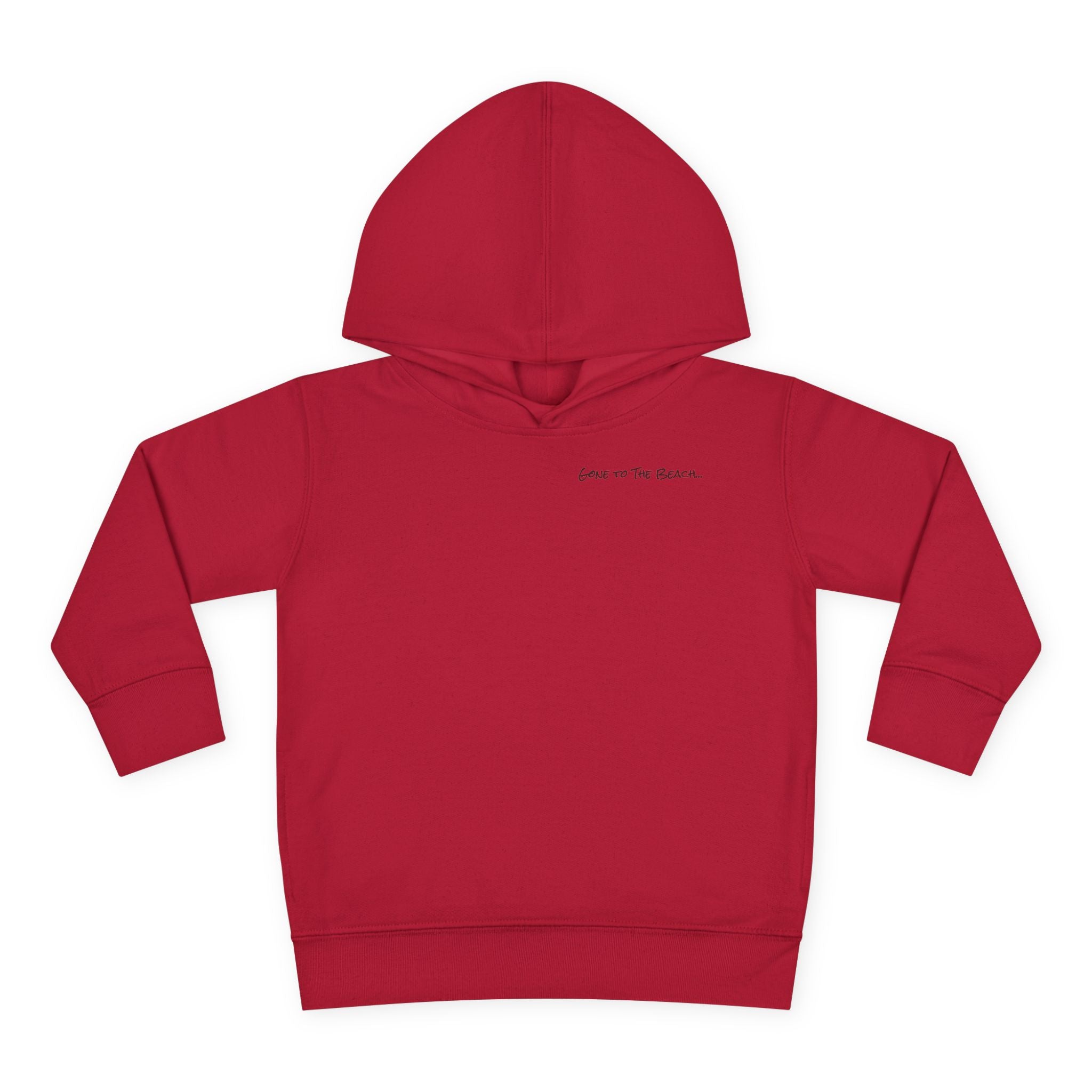 Toddler (2T-6T)- "Gone To The Beach" (Front) "Send Snax & Sunscreen, Old Saybrook, CT"- (Back)- Hoodie