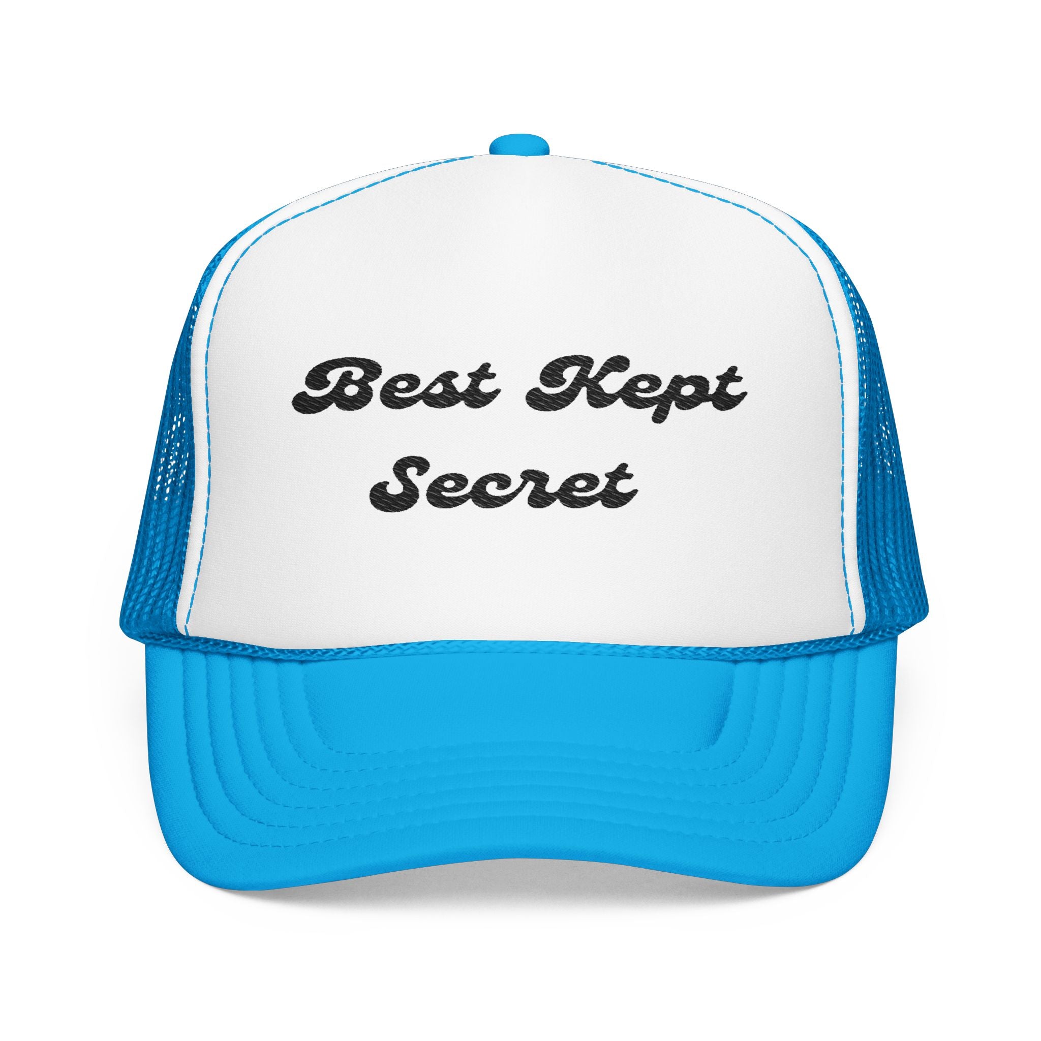 Best Kept Secret- Foam Trucker Hat - Stylish Embroidered Cap for Everyday Adventures