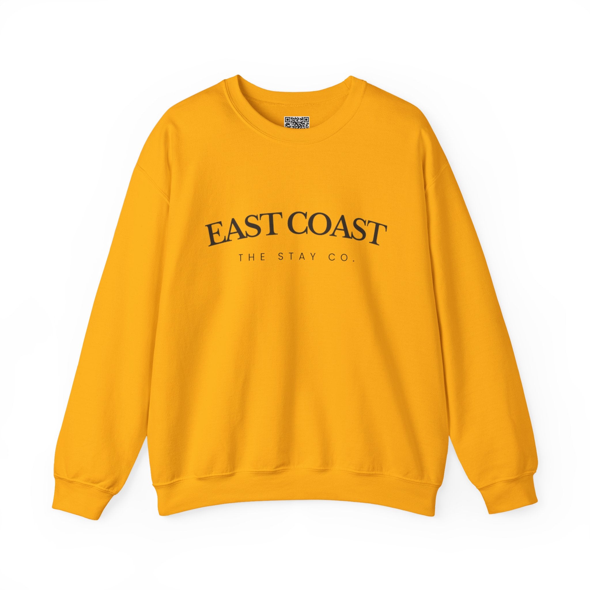 East Coast Crewneck (Black Text)