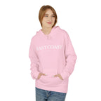 Adult-East Coast - White Writing Hoodie