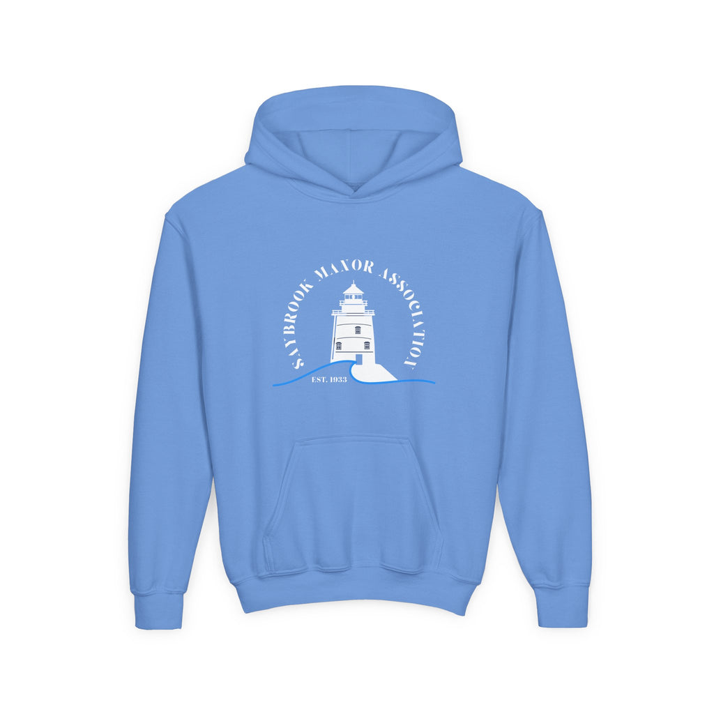 Youth Old Saybrook Hoodie with Logo On Front