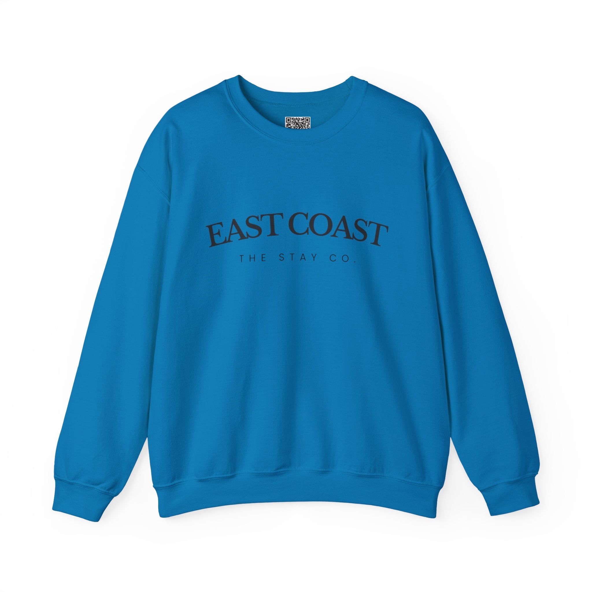 East Coast Crewneck (Black Text)