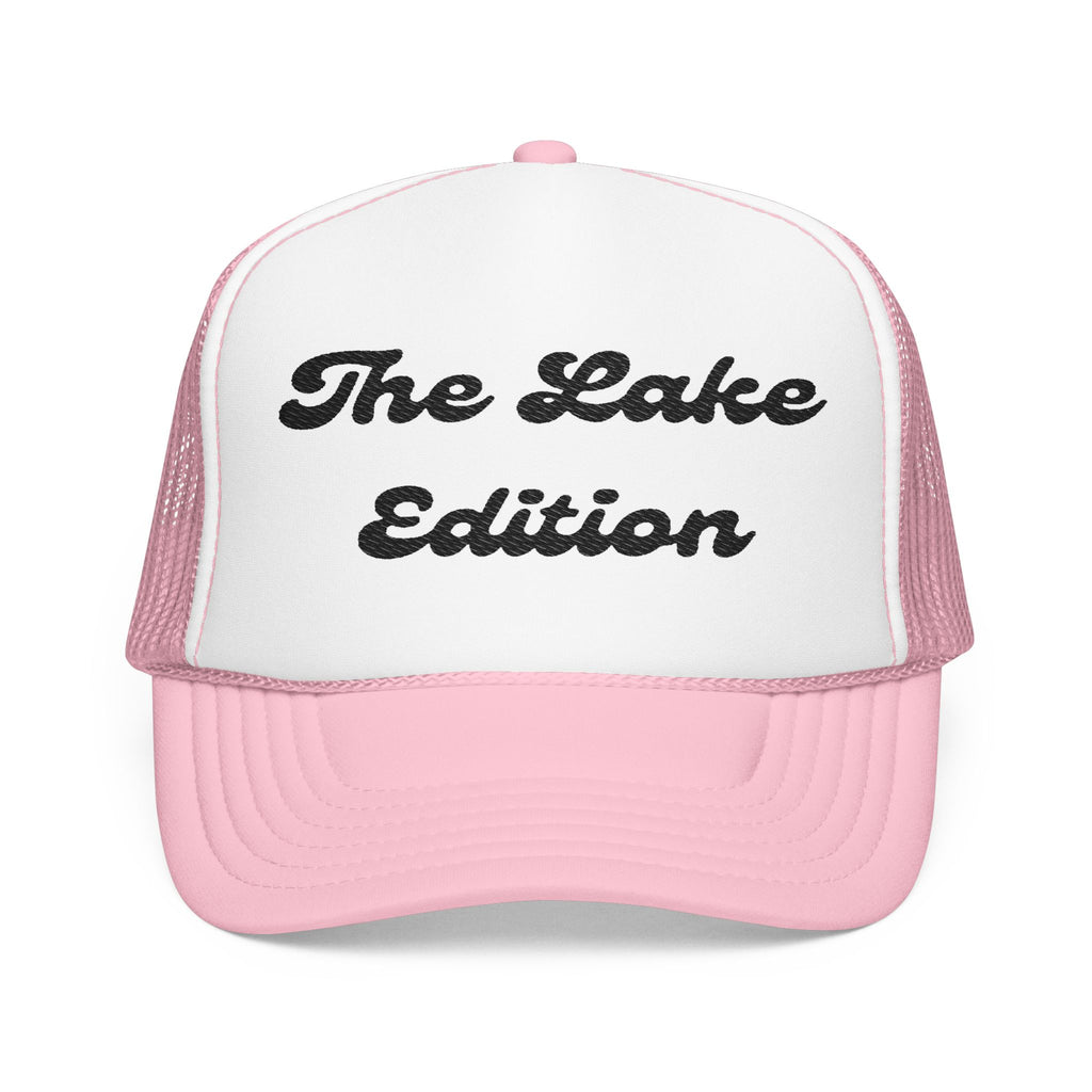 The Lake Edition-Foam Trucker Hat - Embroidered-Perfect for Bachelorette and Wedding Parties