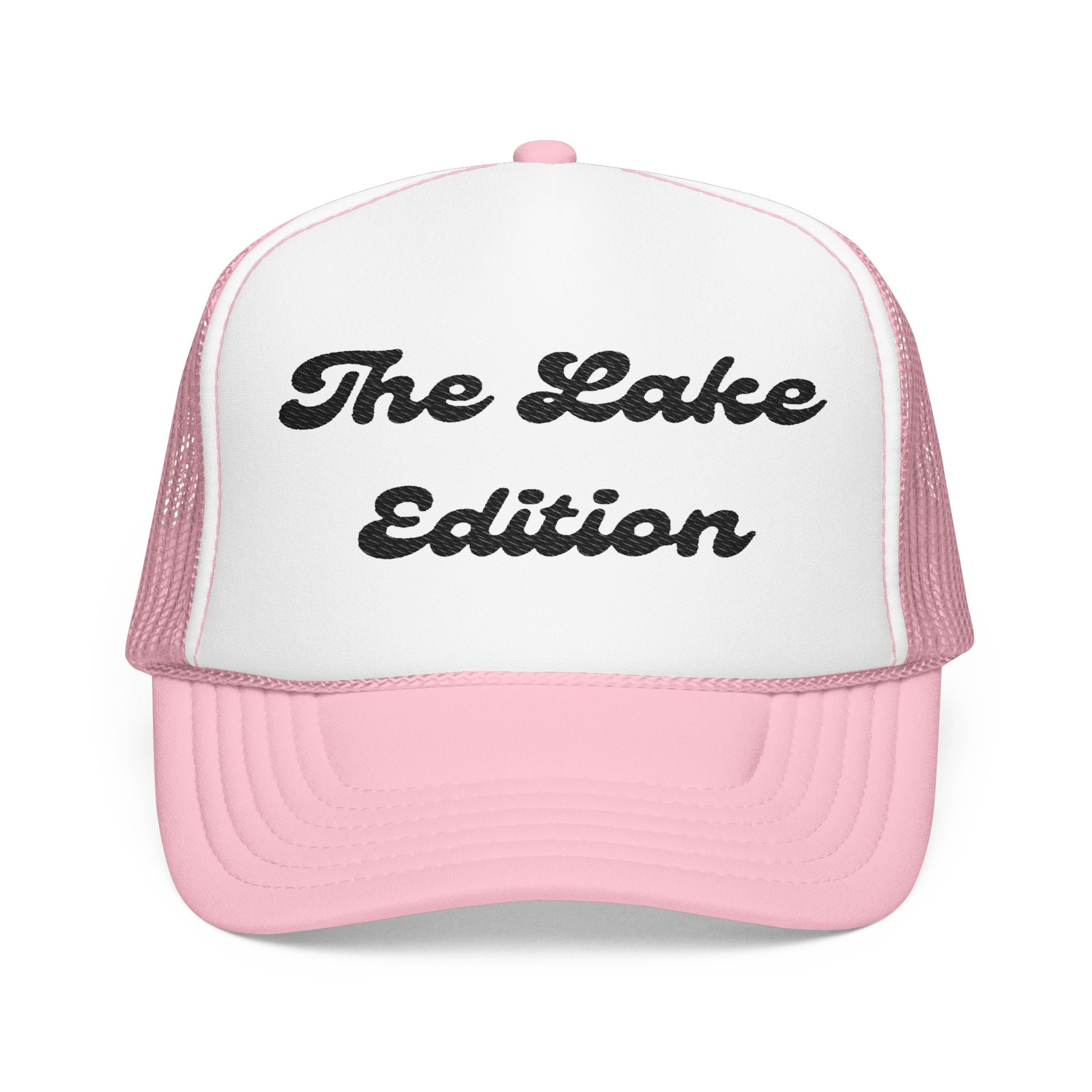 The Lake Edition-Foam Trucker Hat - Embroidered-Perfect for Bachelorette and Wedding Parties