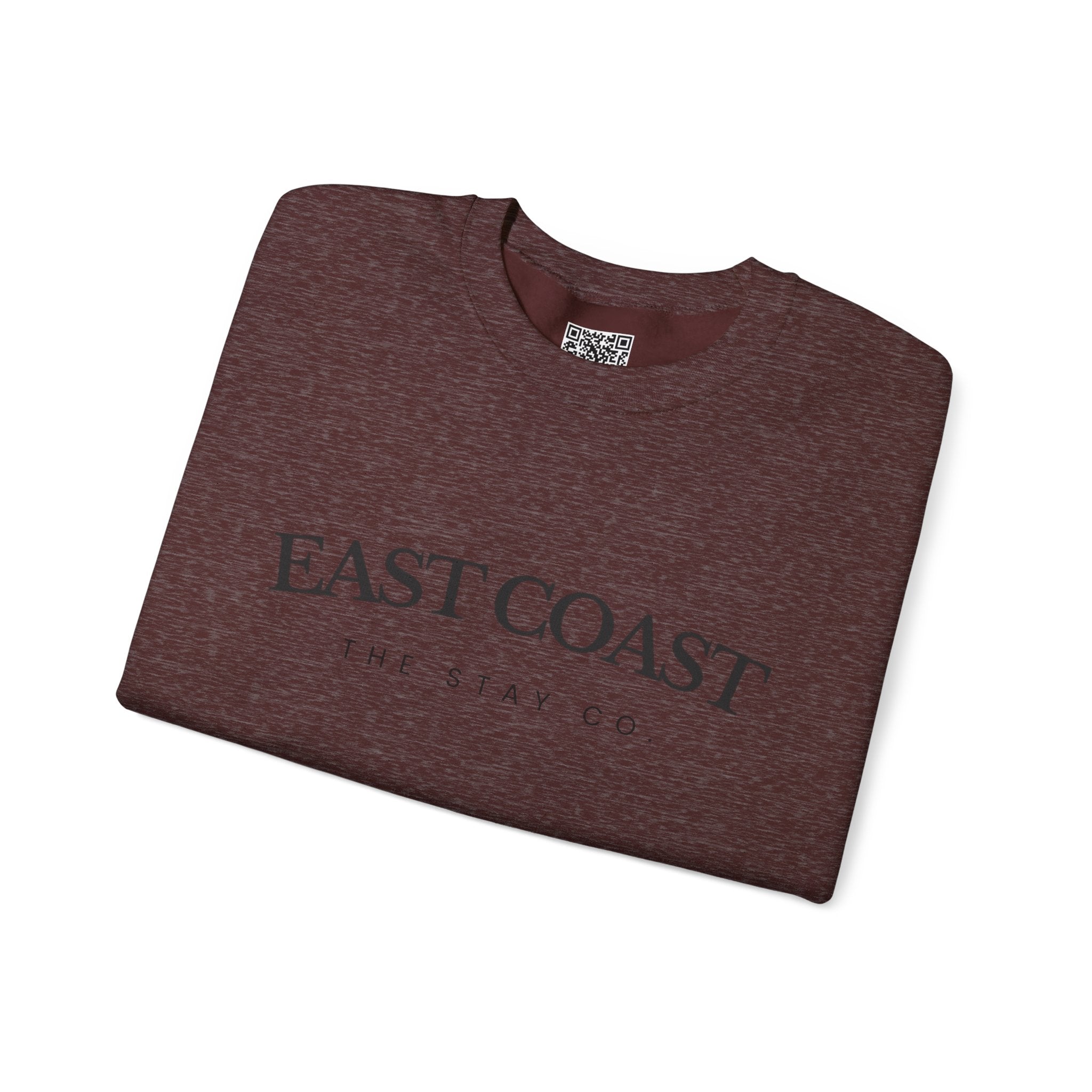East Coast Crewneck (Black Text)