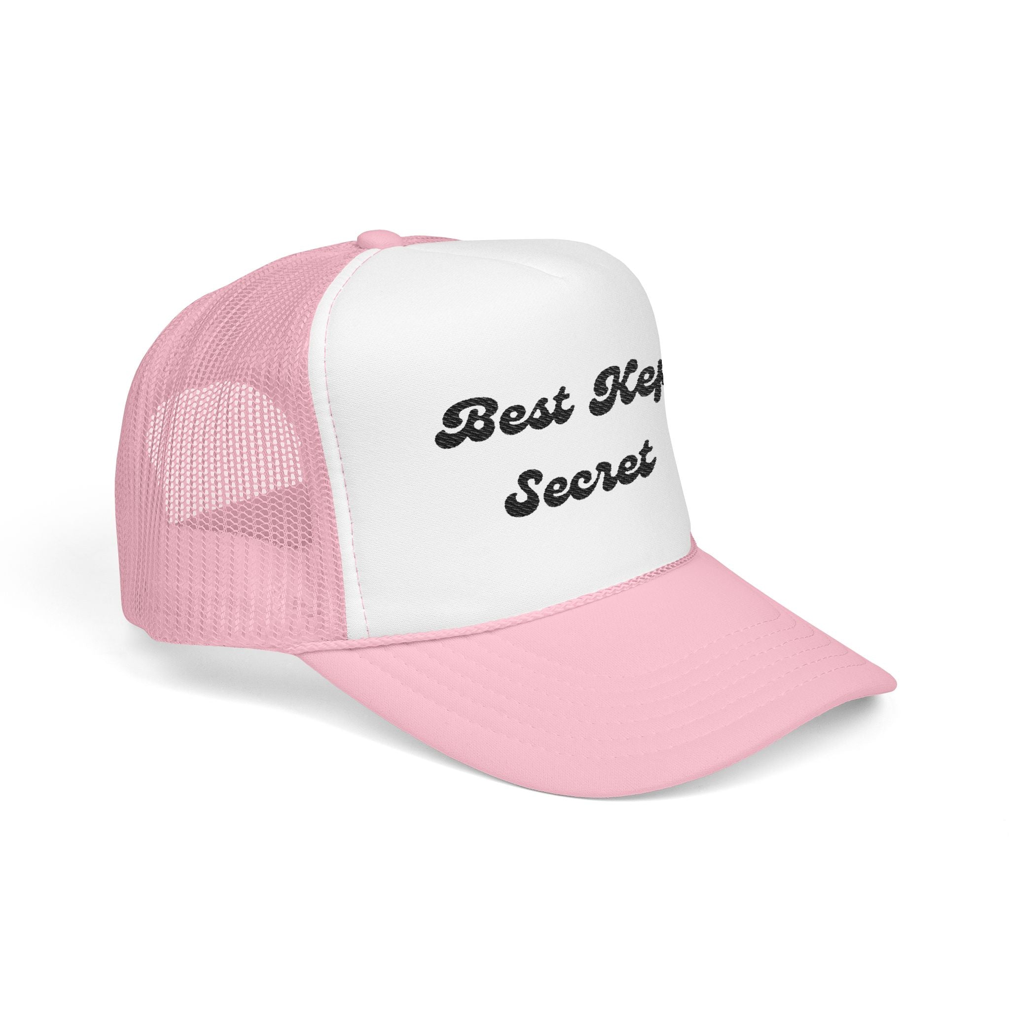 Best Kept Secret- Foam Trucker Hat - Stylish Embroidered Cap for Everyday Adventures