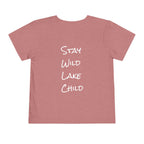 Littles - "Stay Wild" (Front) - "Stay Wild Lake Child" (Back) -Short Sleeve Tee