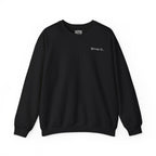 Adult- "Return To" (Front) - "Old Saybrook" (Back) -White Writing -Unisex Crewneck Sweatshirt