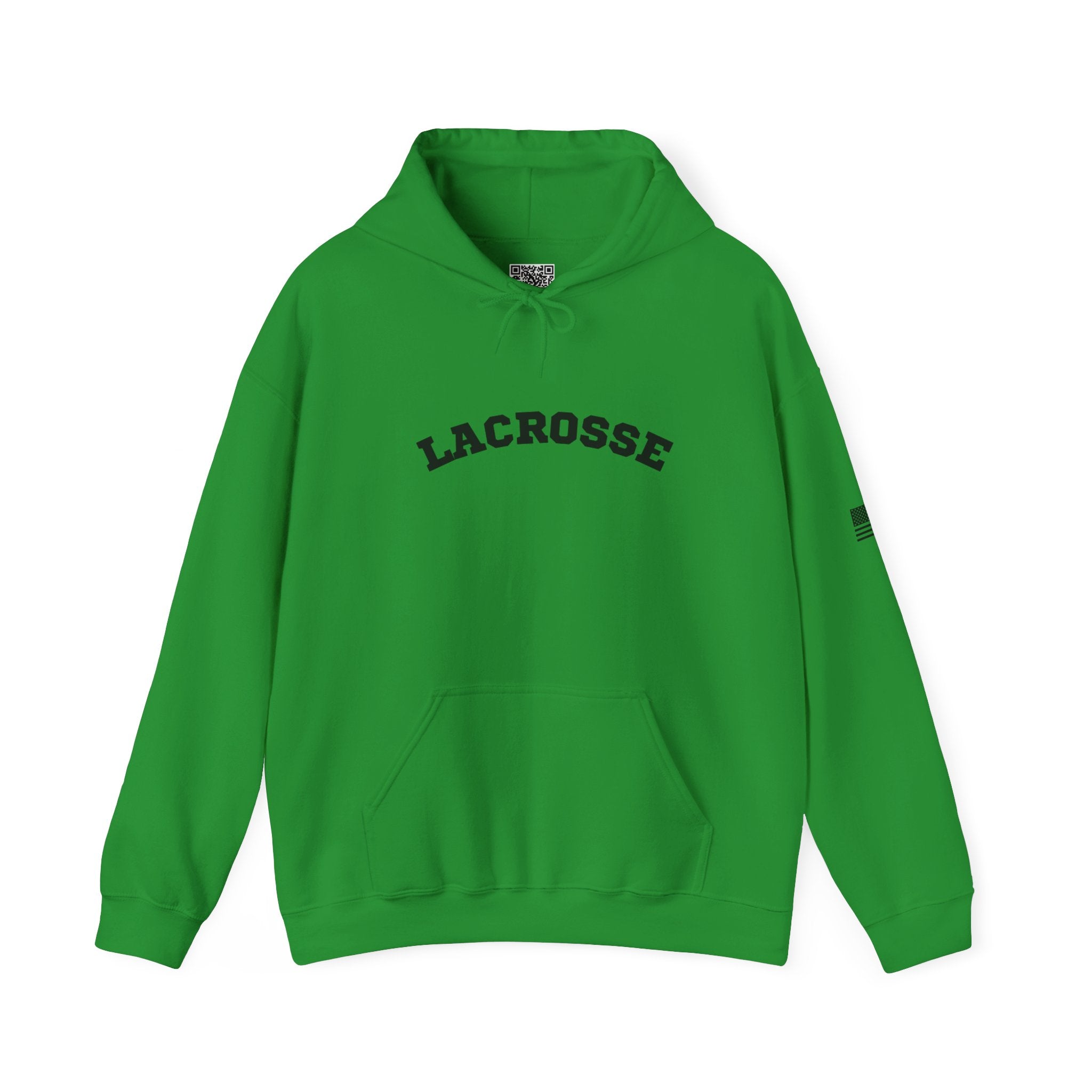 Adult Unisex Hoodie - "Lacrosse" -Choose Your Color- Cozy Sweatshirt for Fans or Parents, Unisex Sports Apparel, Perfect Gift for Game Day, Casual Wear for Athletes