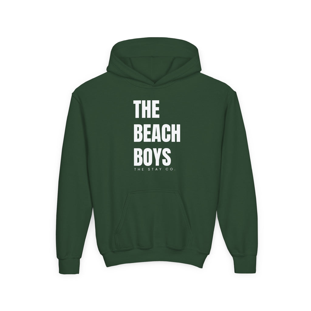 Youth - Beach Hoodie in White Writing