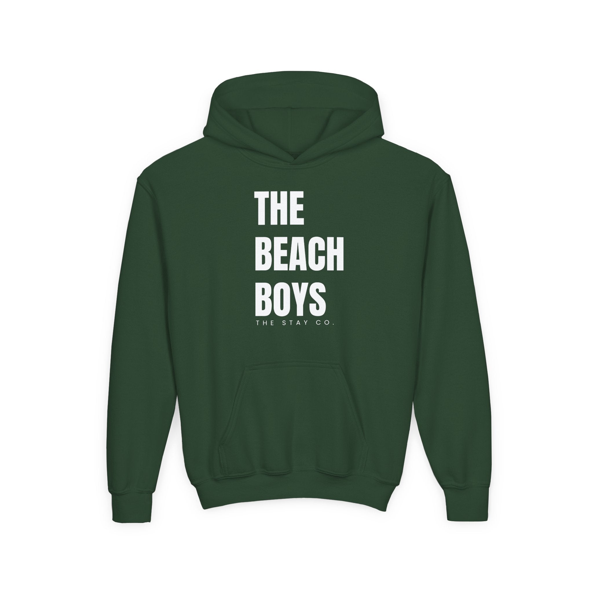 Youth - Beach Hoodie in White Writing