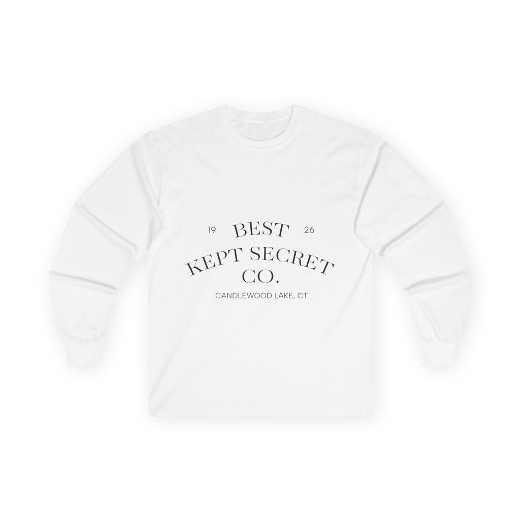 Adult- Best Kept Secret-Long Sleeve Tee for Candlewood Lake Lovers