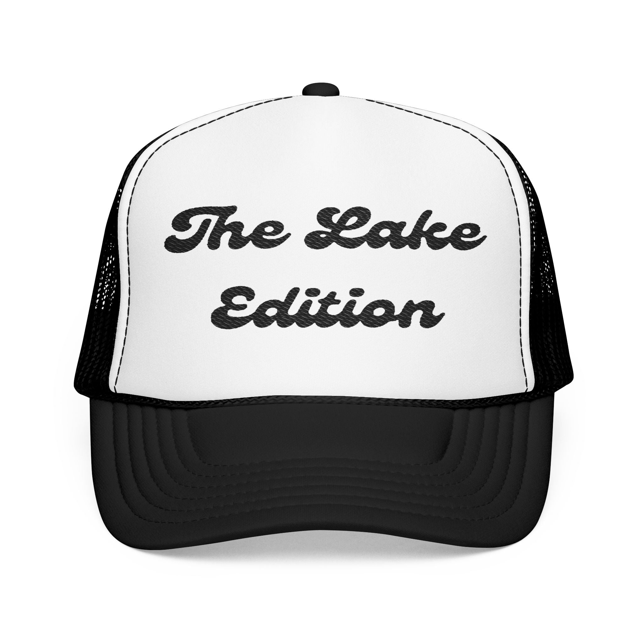The Lake Edition-Foam Trucker Hat - Embroidered-Perfect for Bachelorette and Wedding Parties