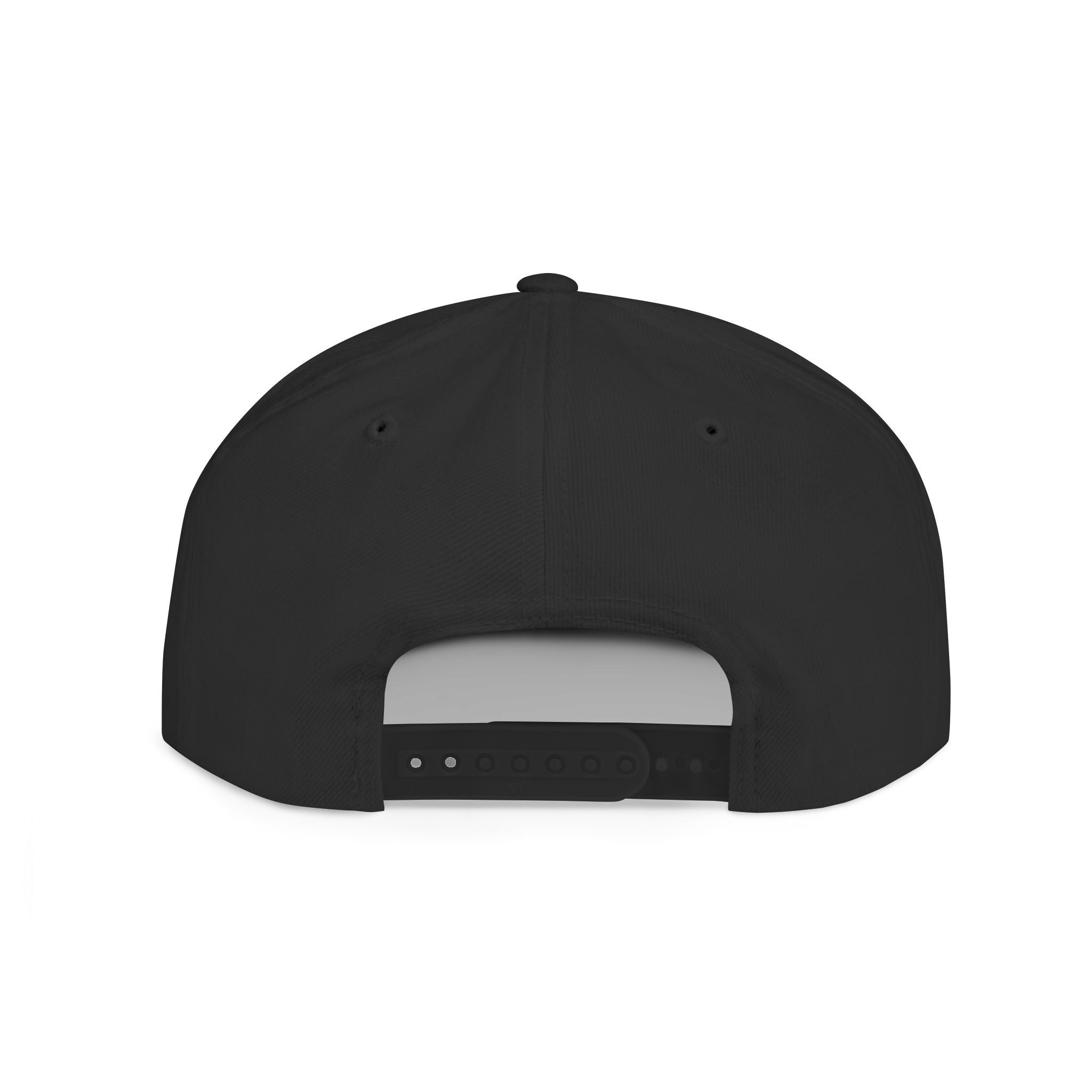 Embroidered Snackback Cap-"Candlewood"- In White Writing-Casual Hat, Outdoor Apparel, Summer Fashion, Gift for Him/Her, Festival Accessory