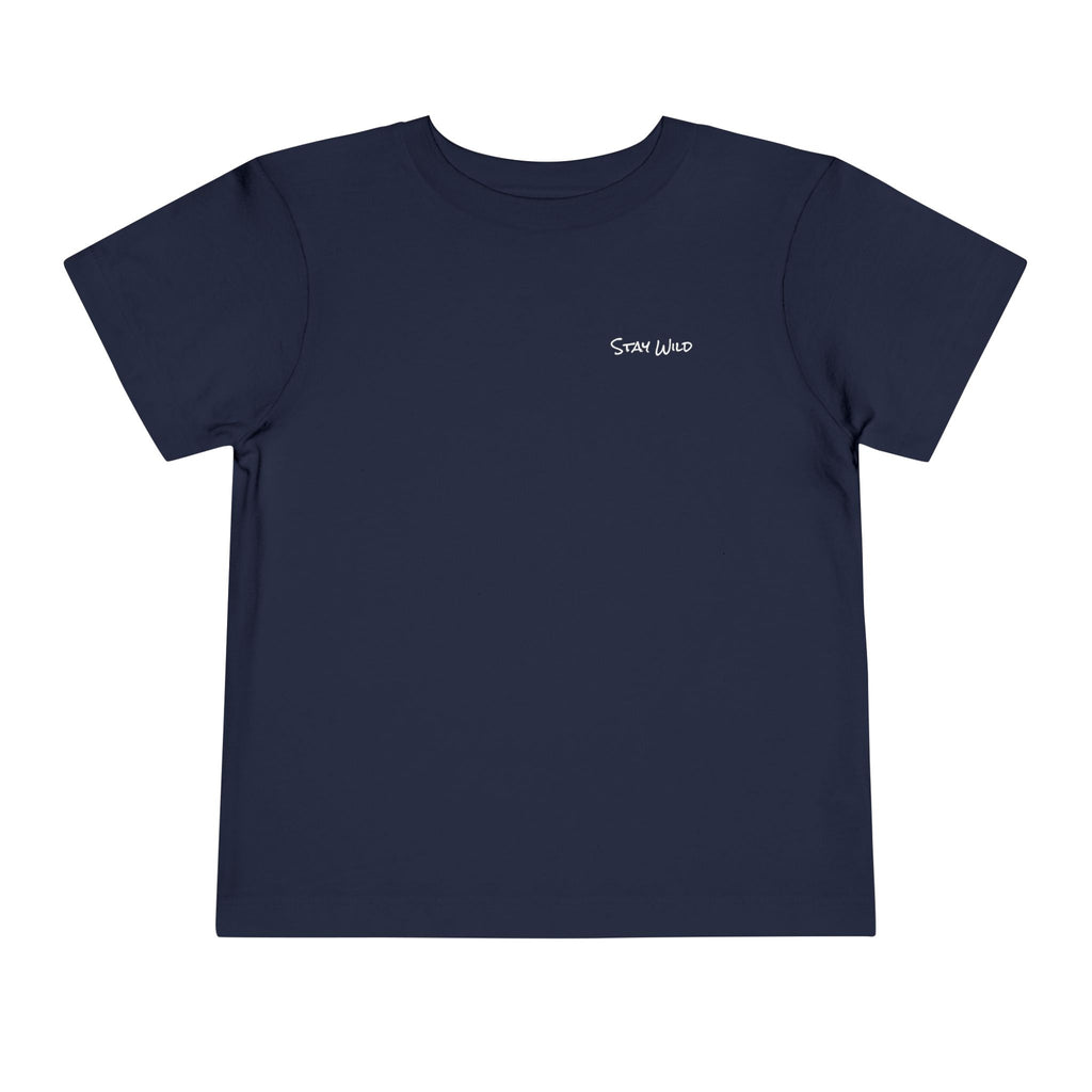 Toddler - "Stay Wild" (Front) - "Stay Wild Lake Child" (Back) -Short Sleeve Tee