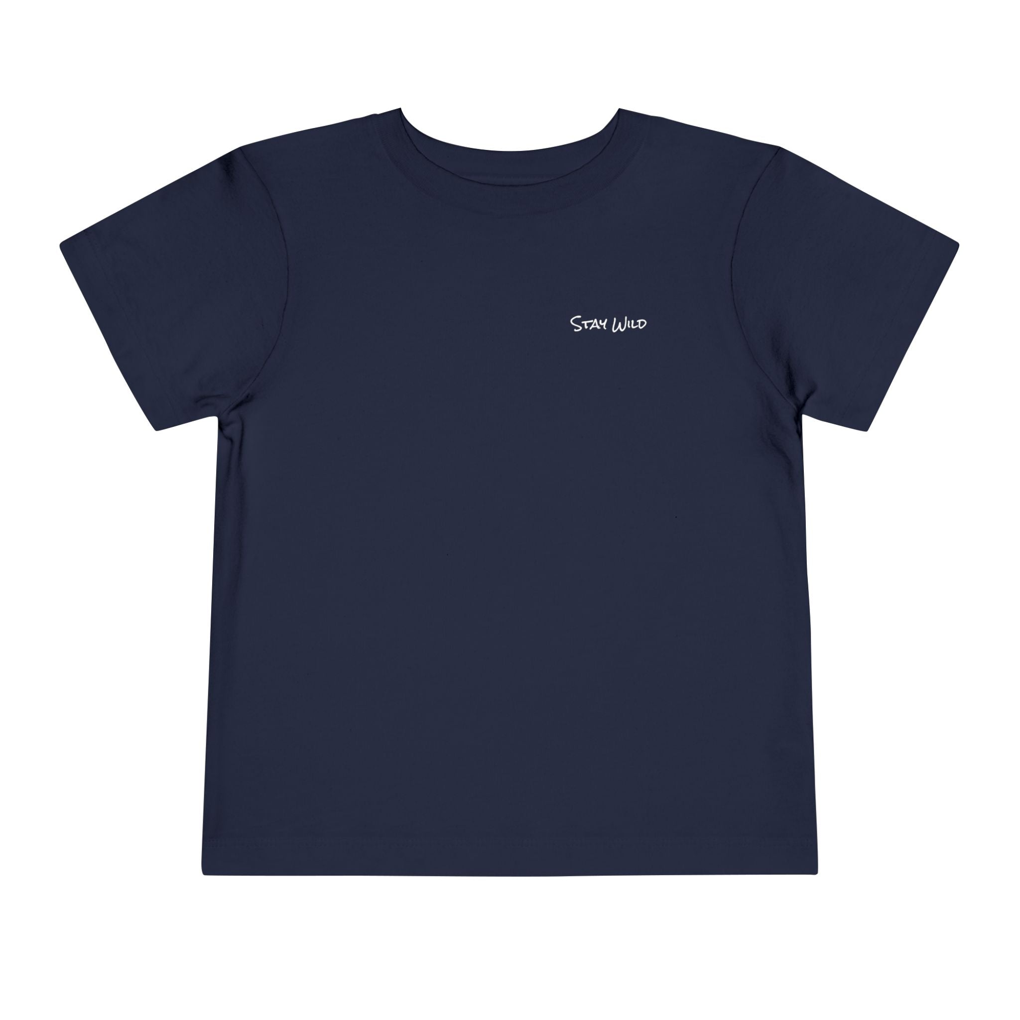 Toddler - "Stay Wild" (Front) - "Stay Wild Lake Child" (Back) -Short Sleeve Tee