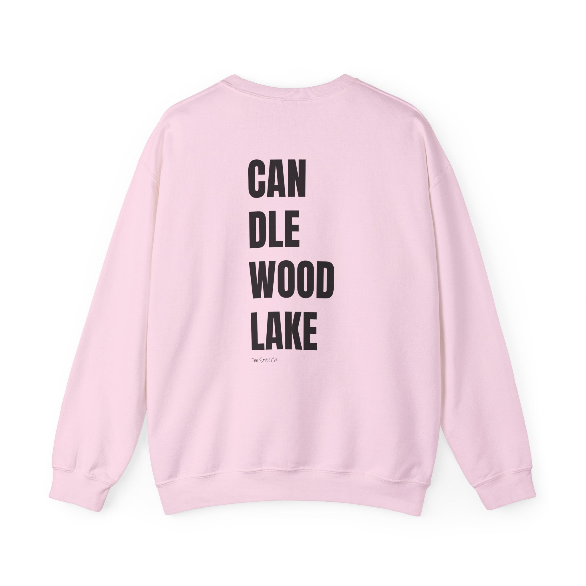 Catch me at.. Candlewood Lake Crewneck (Back Text)