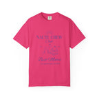 Matching shirt- "Nauti Crew-Best Mates" T-shirt, Unisex Garment-Dyed Tee for Bachelorette and Wedding Parties by the Lake-Perfect for Summer Vacations, Boating Trips, Family Gatherings