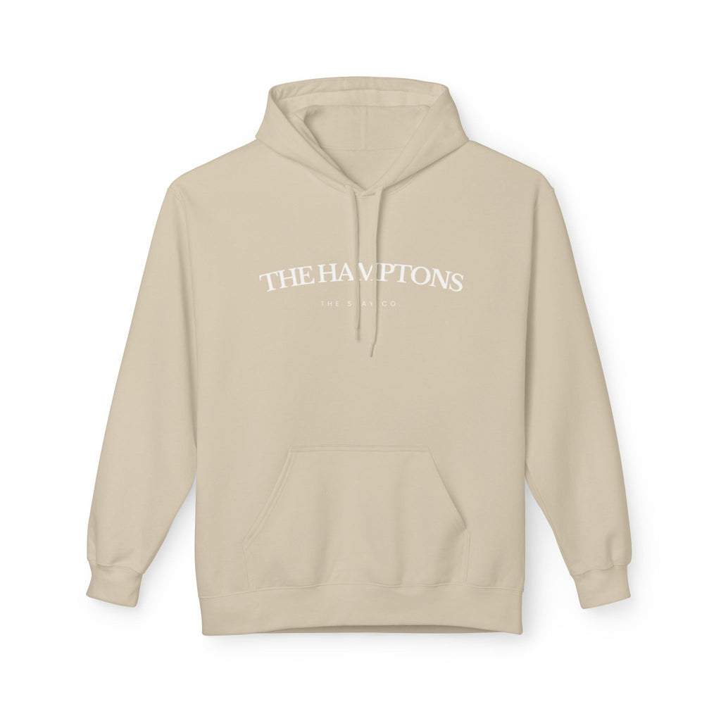 Adult-The Hamptons - White Writing Hoodie