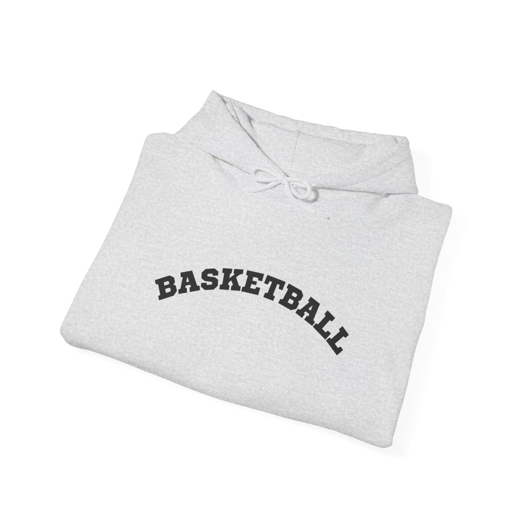 Adult Unisex Hoodie - "Basketball" -Choose Your Color- Cozy Sweatshirt for Fans or Parents, Unisex Sports Apparel, Perfect Gift for Game Day, Casual Wear for Athletes