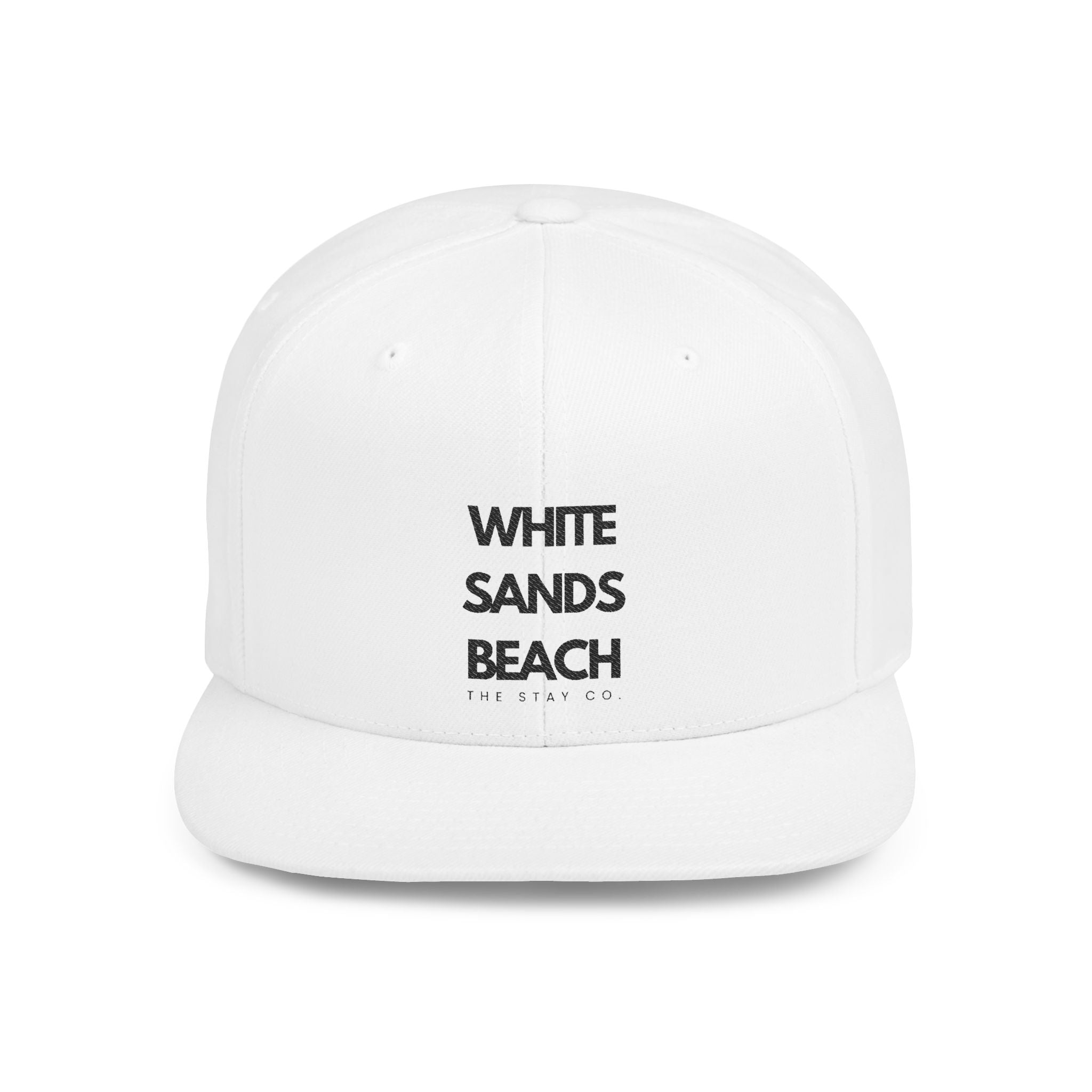 White Sands Beach Snapback Hat