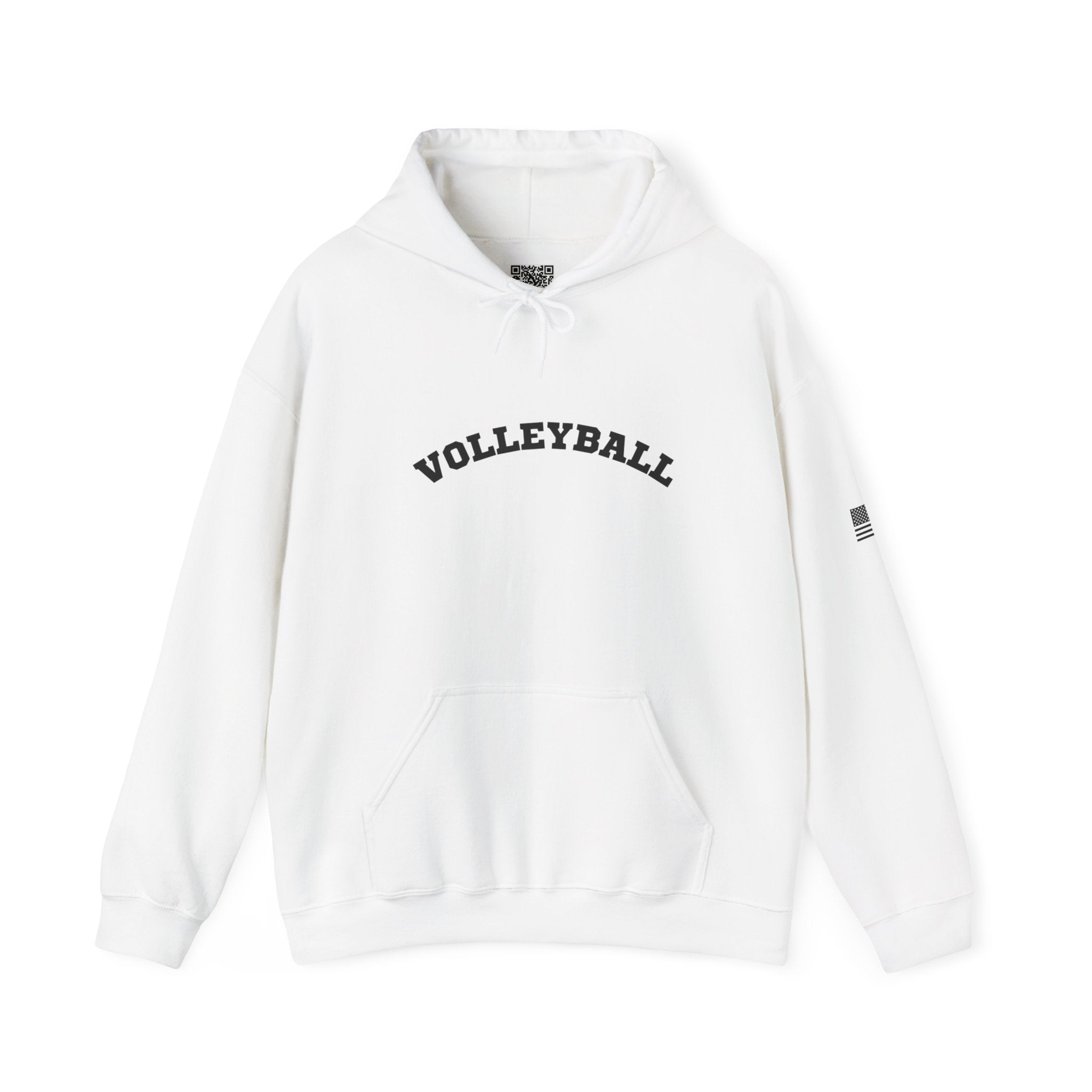 Adult Unisex Hoodie - "Volleyball" -Choose Your Color-Cozy Sweatshirt for Fans or Parents, Unisex Sports Apparel, Perfect Gift for Game Day, Casual Wear for Athletes