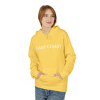 Adult-East Coast - White Writing Hoodie