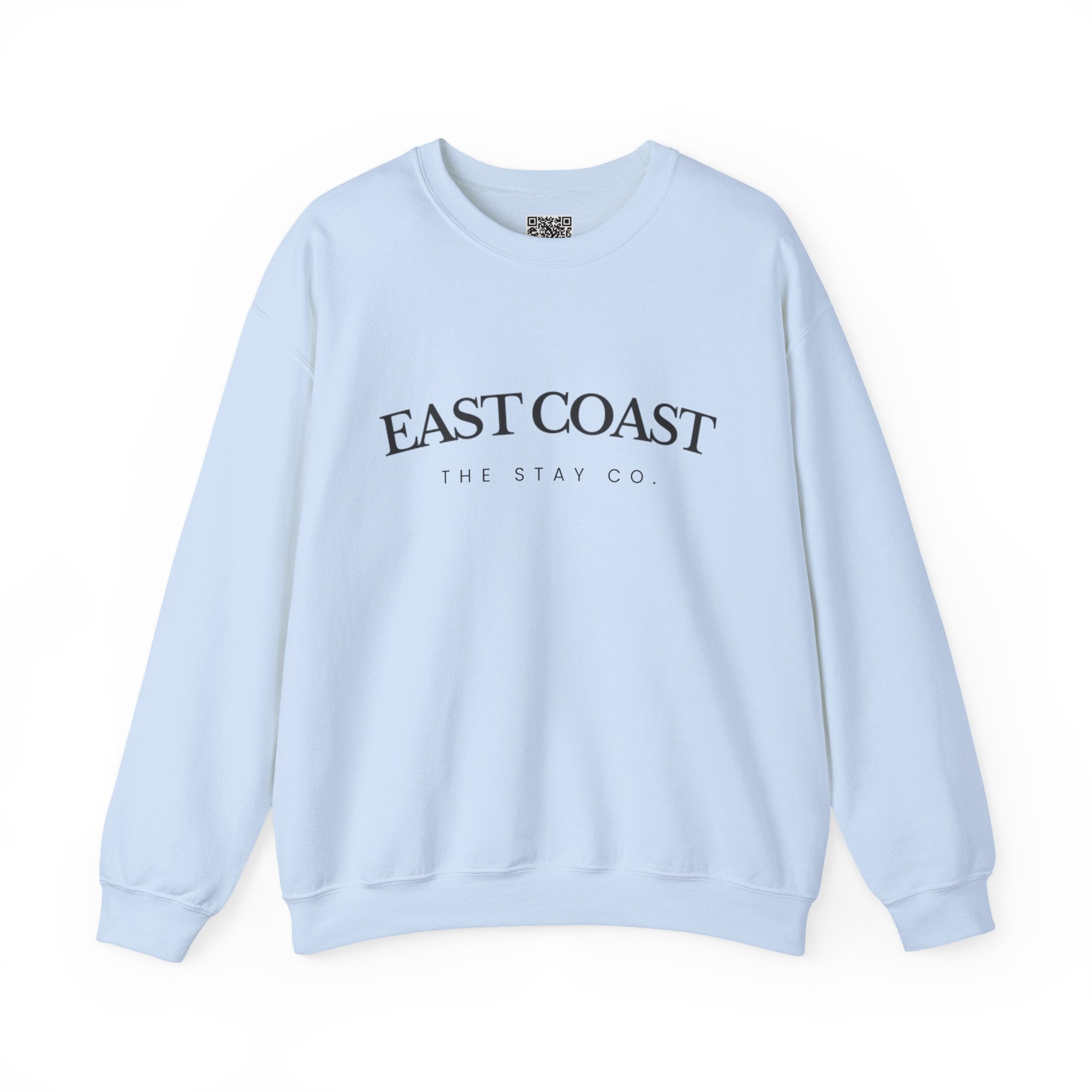 East Coast Crewneck (Black Text)