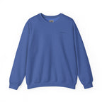 Adult- "Made for this"- (Front)  "Lake Life Crew" (Back)- Black Writing- Unisex Crewneck Sweatshirt