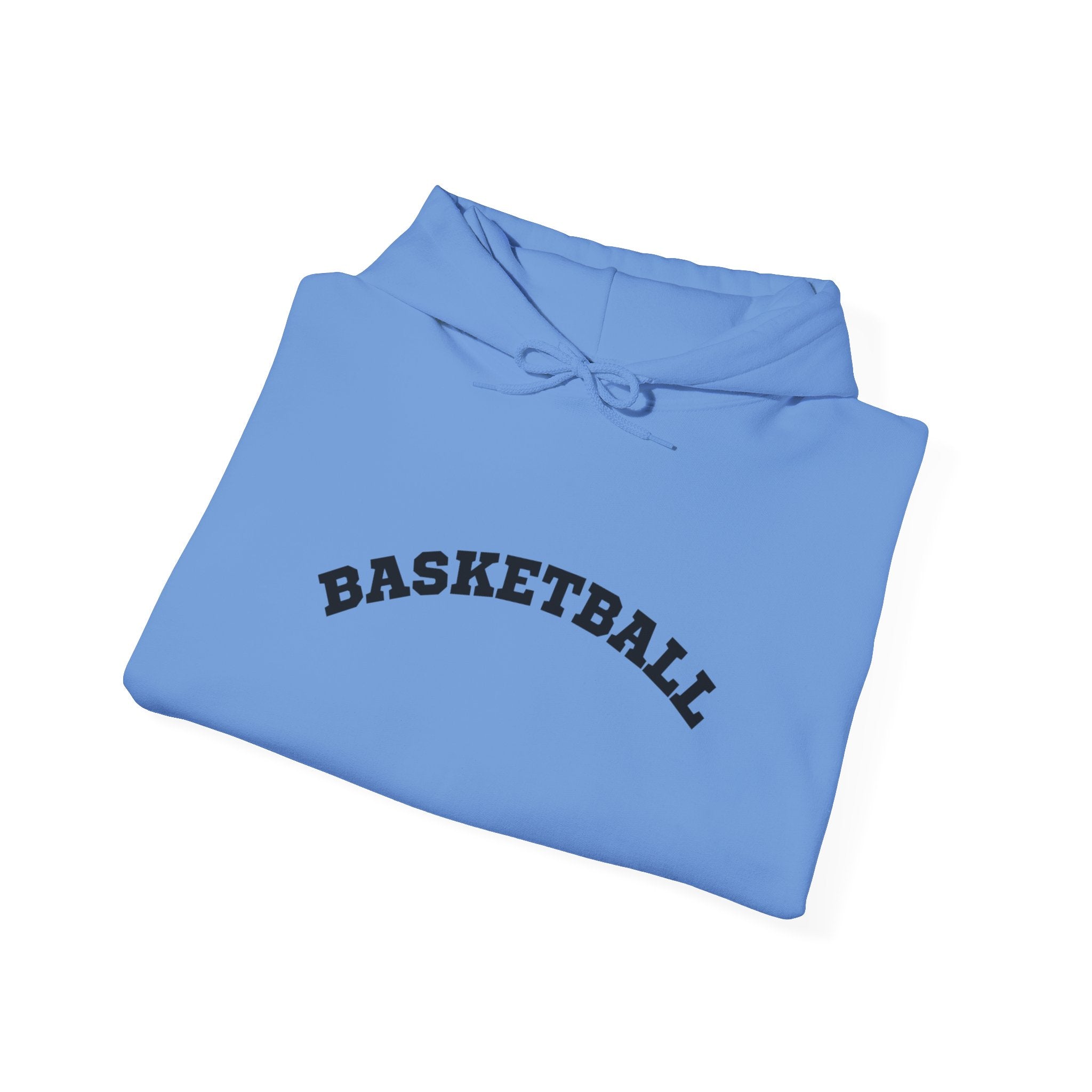 Adult Unisex Hoodie - "Basketball" -Choose Your Color- Cozy Sweatshirt for Fans or Parents, Unisex Sports Apparel, Perfect Gift for Game Day, Casual Wear for Athletes
