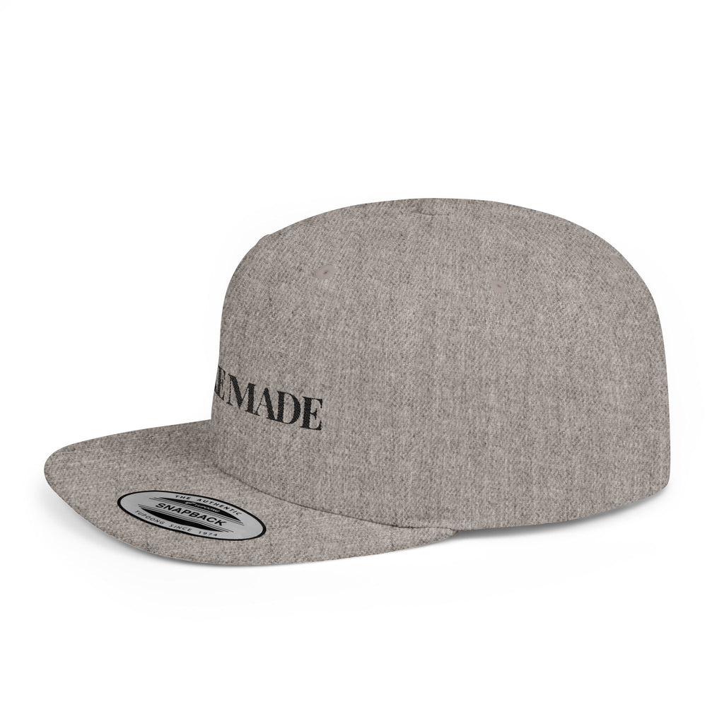 Embroidered Snackback Cap-"Lake Made"- Casual Hat, Outdoor Apparel, Summer Fashion, Gift for Him/Her, Festival Accessory