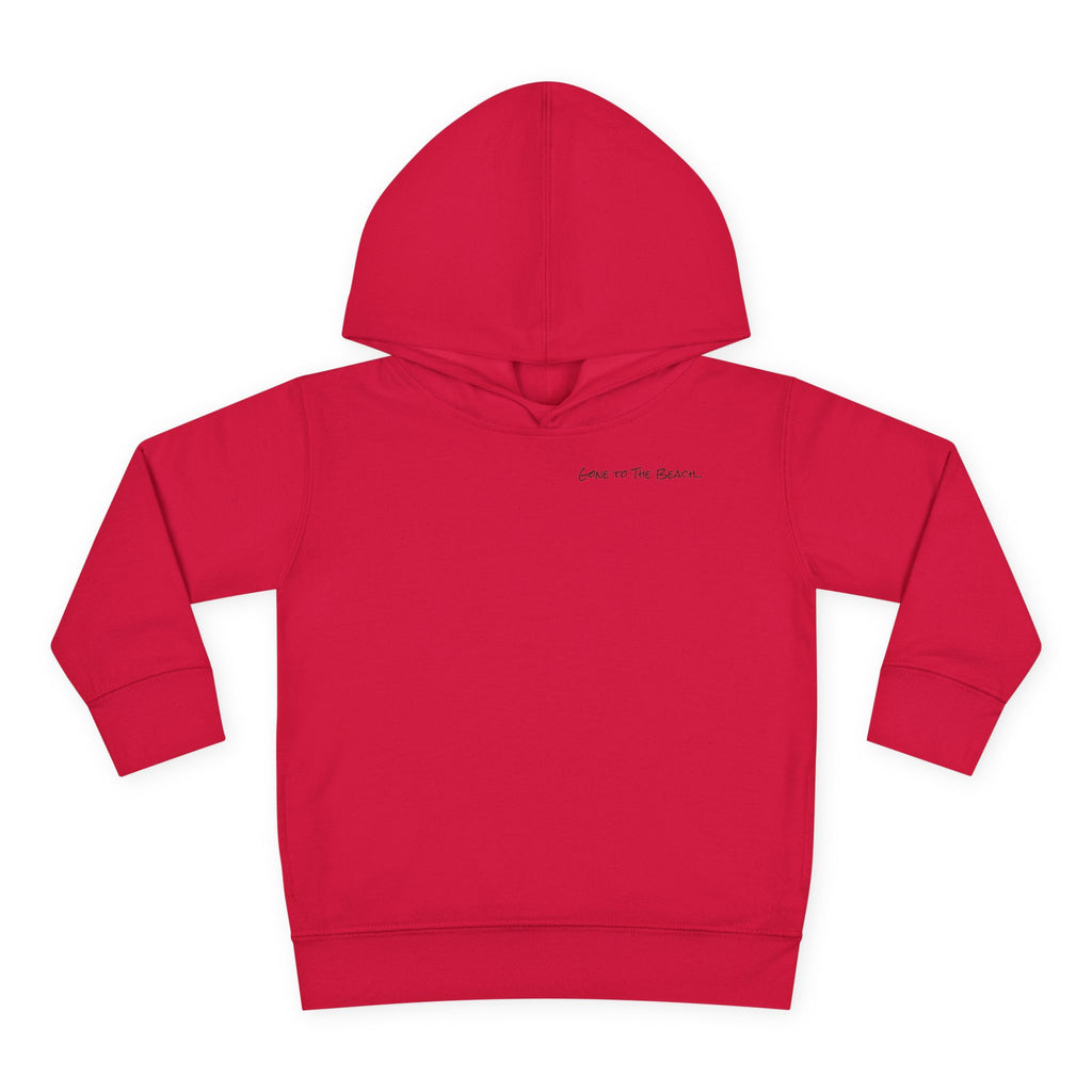 Toddler (2T-6T)- "Gone To The Beach" (Front) "Send Snax & Sunscreen, Old Saybrook, CT"- (Back)- Hoodie