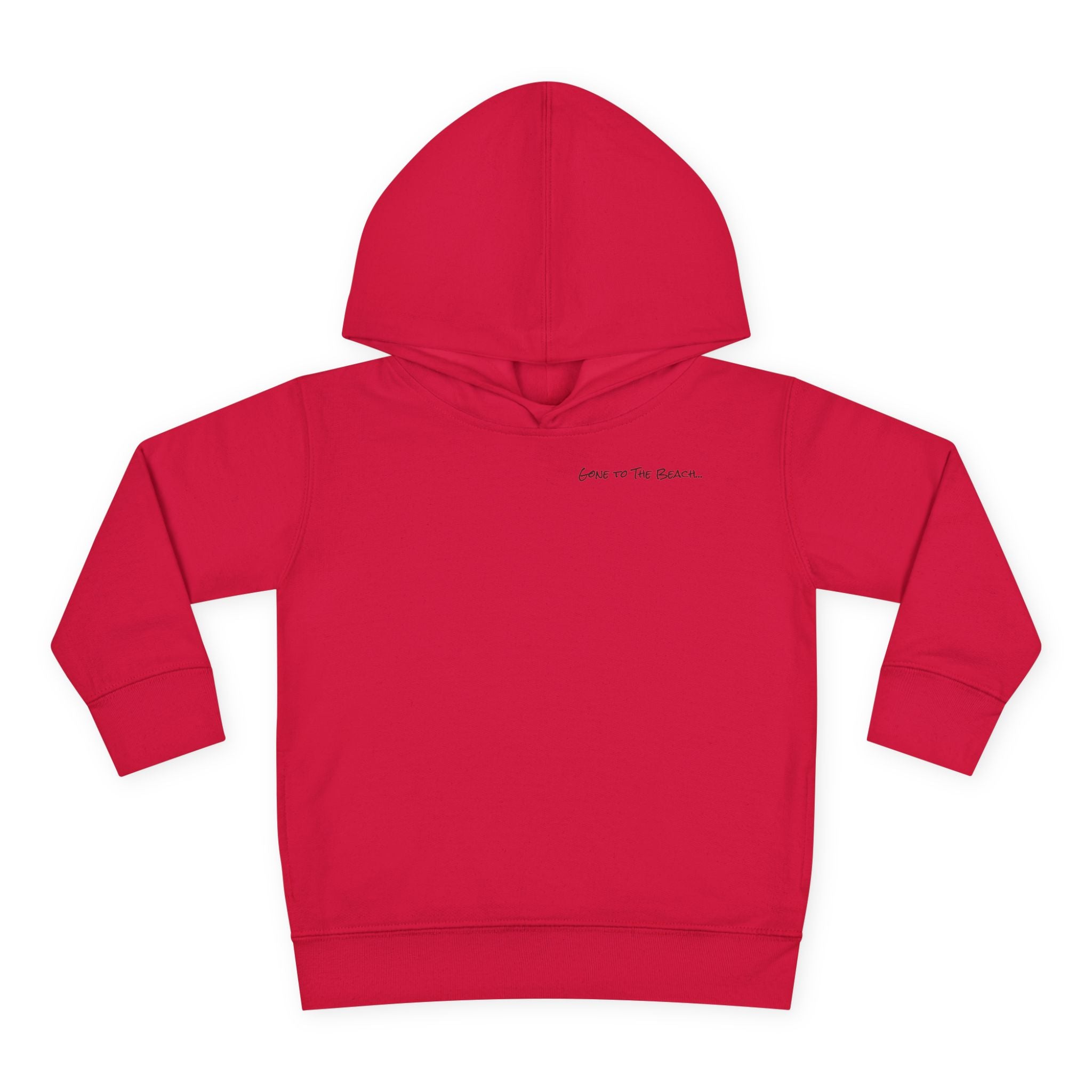 Toddler (2T-6T)- "Gone To The Beach" (Front) "Send Snax & Sunscreen, Old Saybrook, CT"- (Back)- Hoodie