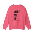 Adult- Teacher Crew Neck " Do Not Disturb" (Front)  "Wake Me Up- When September Begins" (Back) -Crewneck Sweatshirt, Cozy Fall Apparel, Unisex Gift, Casual Style, September Vibes, Seasonal Fashion