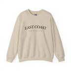 East Coast Crewneck (Black Text)