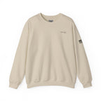 Adult- "Salty AF" (Front) "Old Lyme New Tan" (Back)- with Flag -Unisex Crewneck