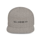 Embroidered Snapback- "All American" Snapback Cap, Casual Hat, Outdoor Apparel, Summer Fashion, Gift for Him/Her, Festival Accessory